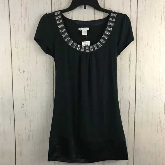 Charlotte Russe Black Top - Picture 2 of 8